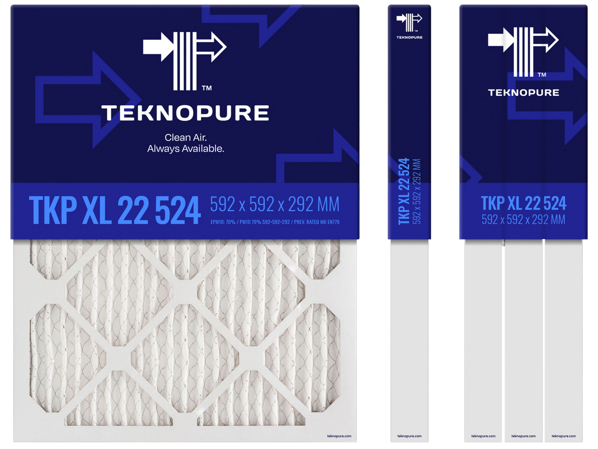 Teknopure TKP XL 22 524 - Filtru de aer compact